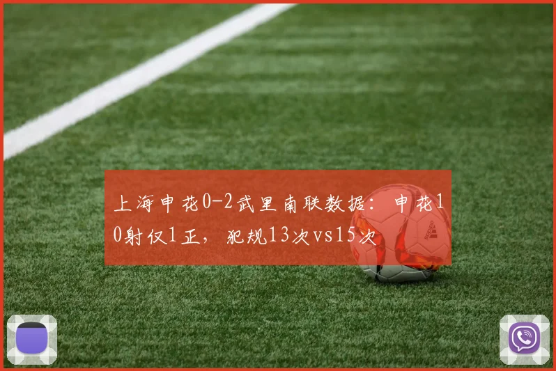 上海申花0-2武里南联数据：申花10射仅1正，犯规13次vs15次
